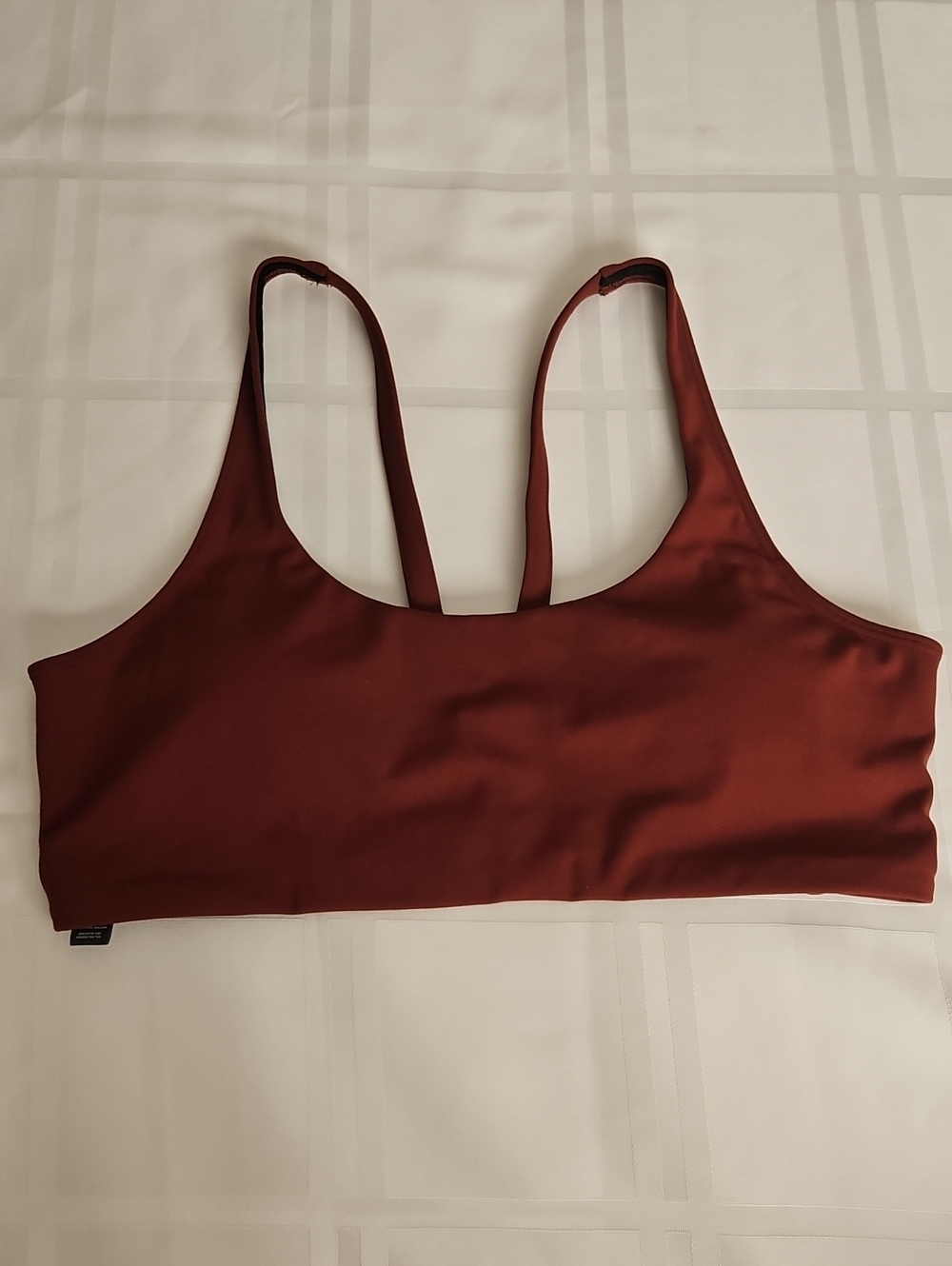 Vuori Rust Red Leggings with Matching Sports Bra - Legging-L, Sports Bra-M - Picture 5 of 8